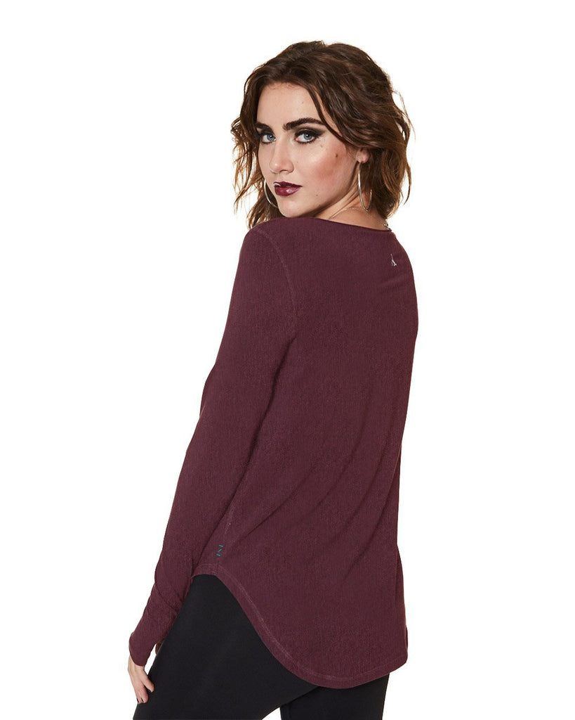 Boyfriend Long Sleeve Tee - Nancy Rose Performance