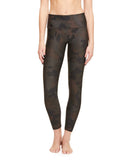 Camouflage 7/8th MicroLux Pant - High Waist - Nancy Rose Performance