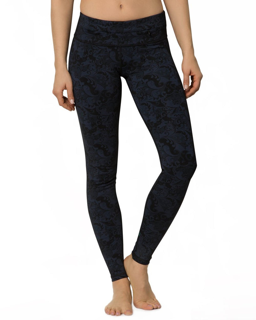 Printed Plank Pants-Mid Rise - Nancy Rose Performance