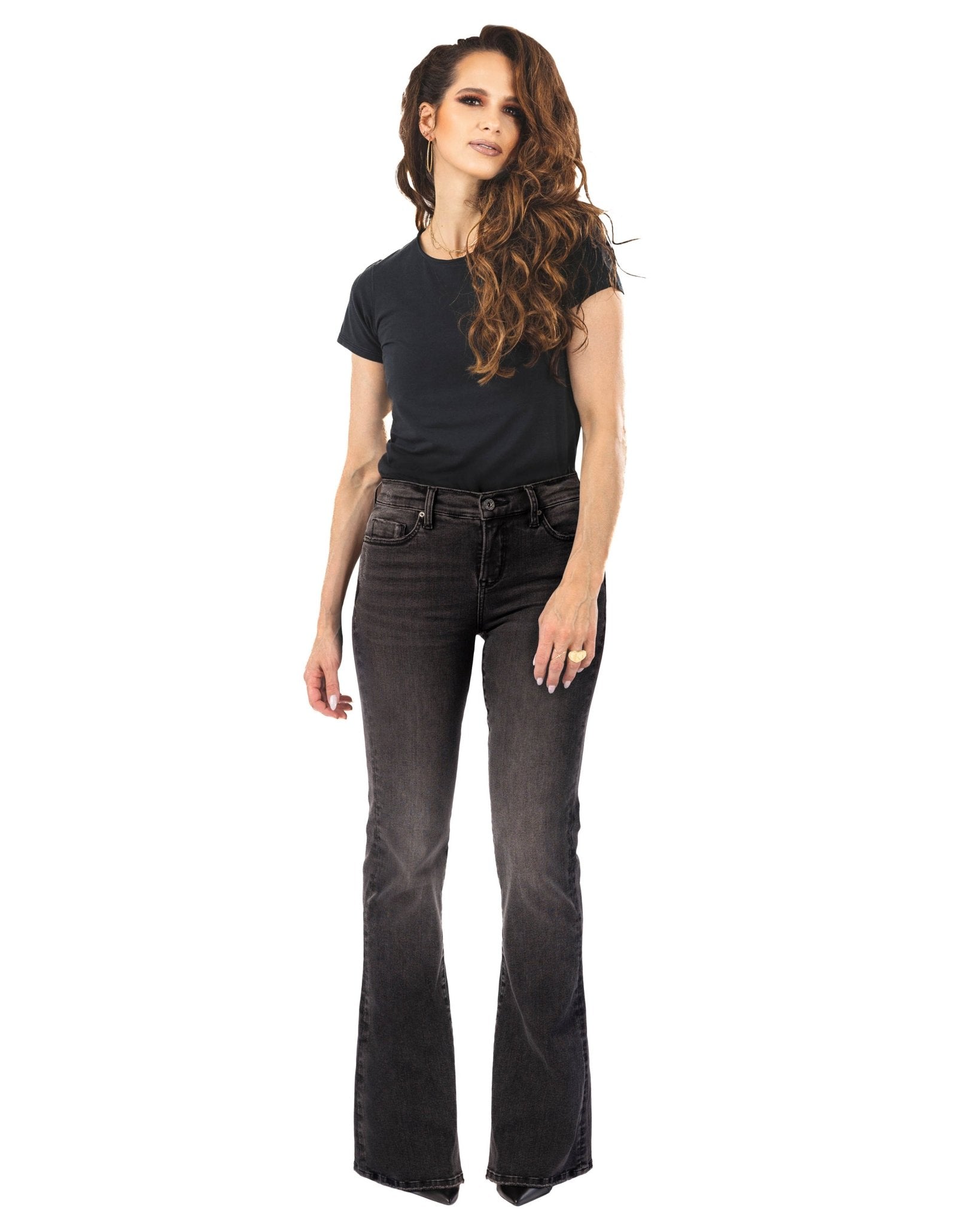 Rose – Jean, Nancy Stretchy Jeans Denim, High Waist