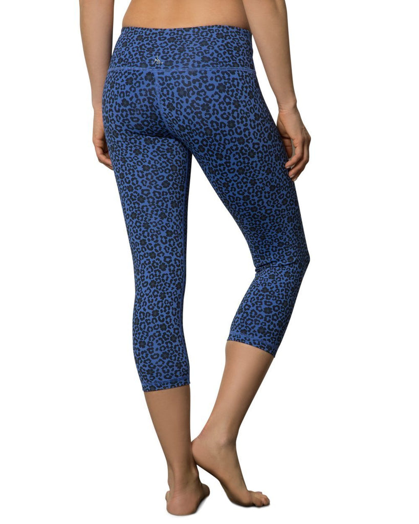 Printed Plank Crop - Mid Rise - Nancy Rose Performance