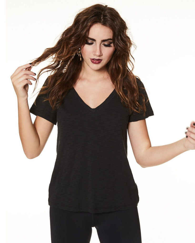 V Neck Tee - Nancy Rose Performance